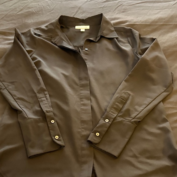 Prologue Bundle Of 2 Black Button Down Shirts-XS - Picture 4 of 10